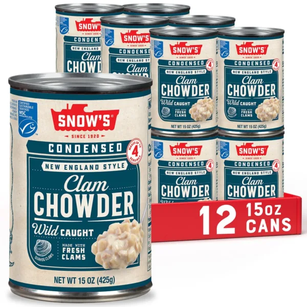 snows clam chowder 1