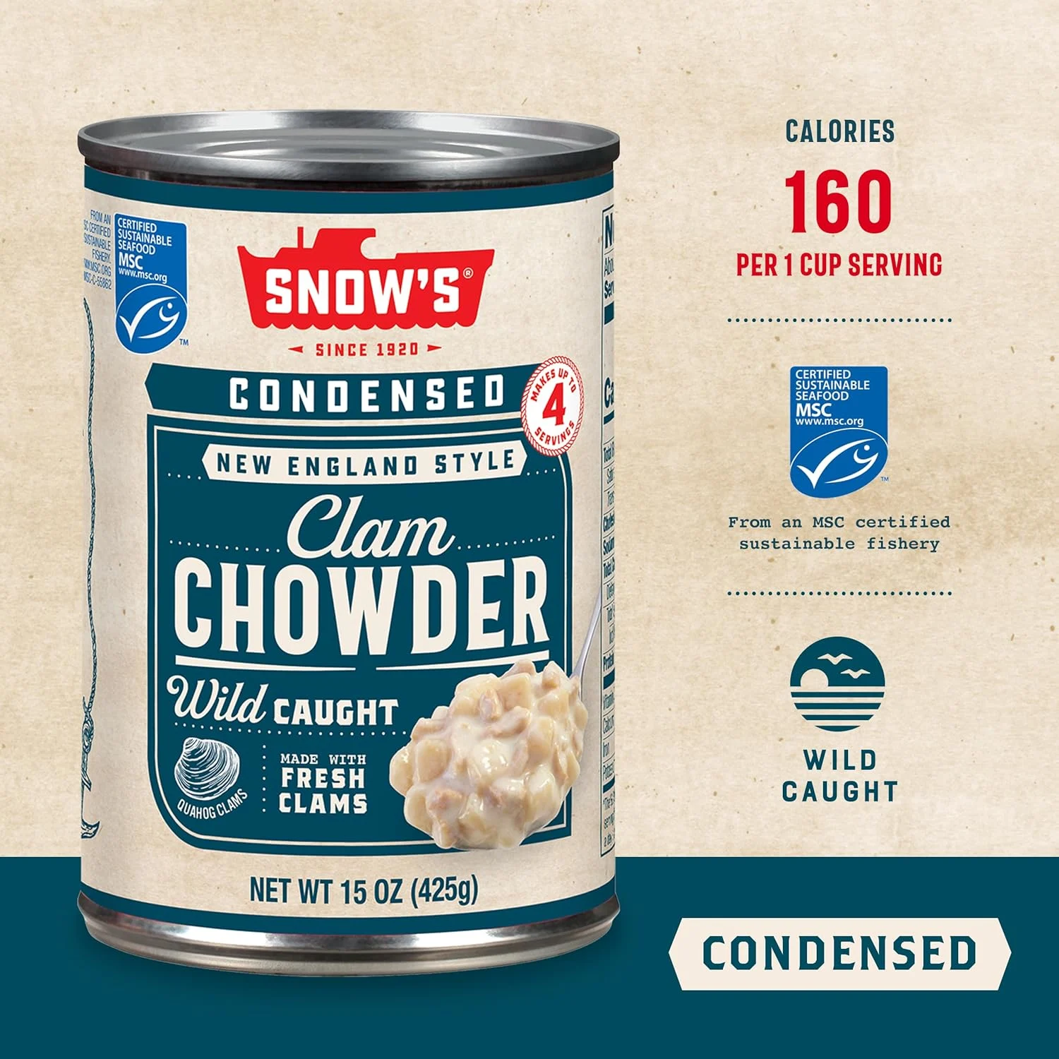 snows clam chowder 4
