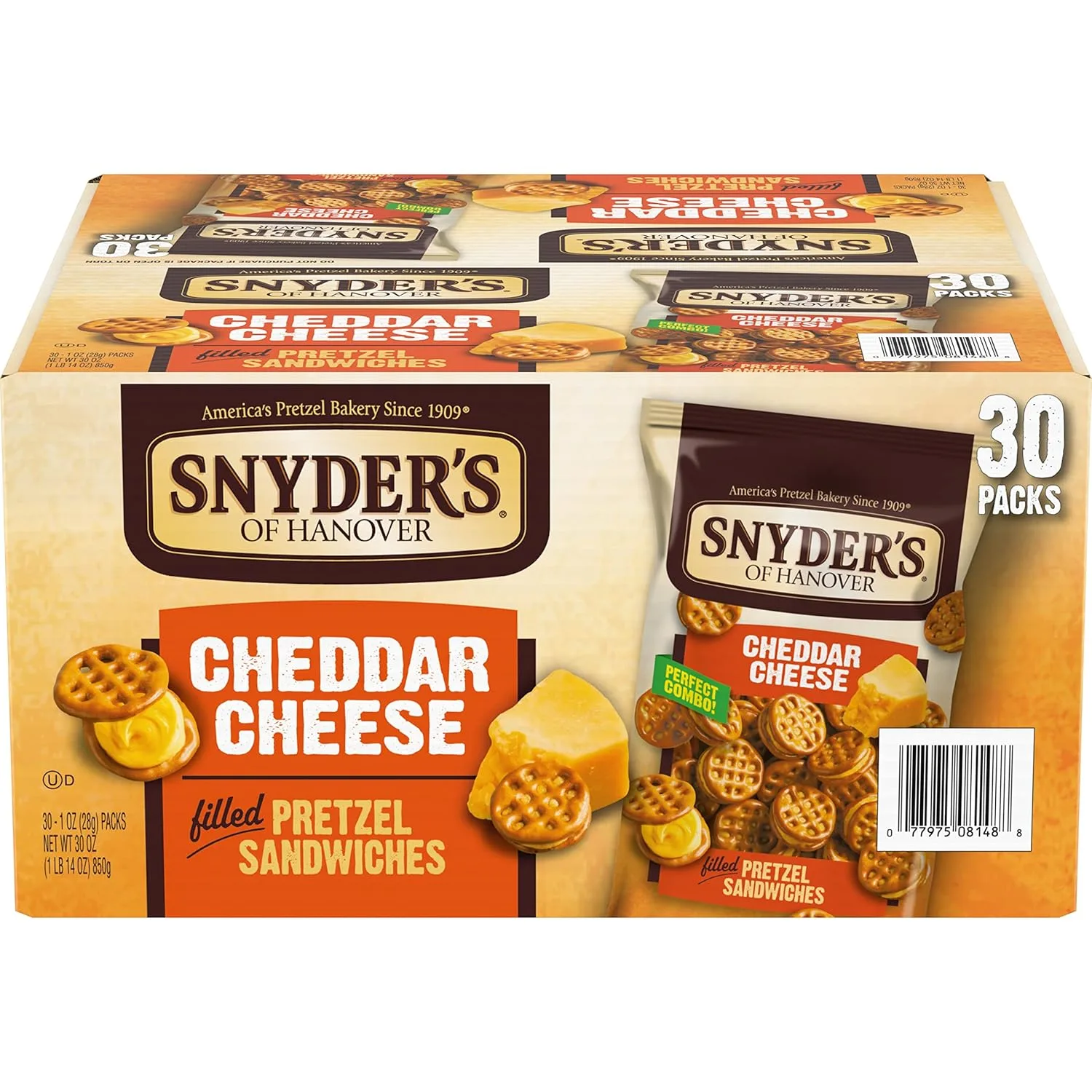 snyders pretzel sandwiches 1