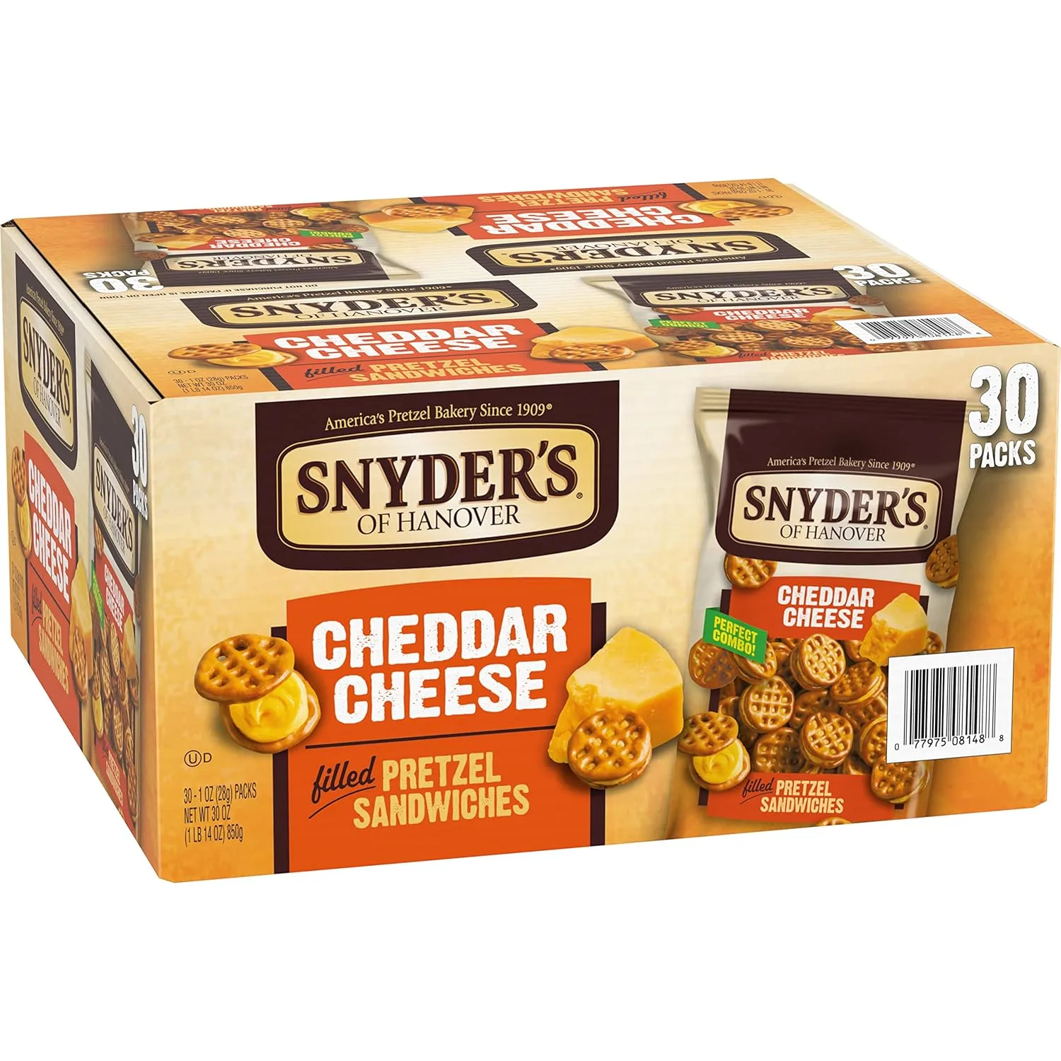 snyders pretzel sandwiches 6