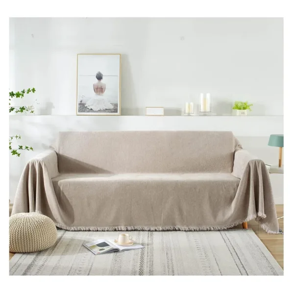 sofa cover chenille 1