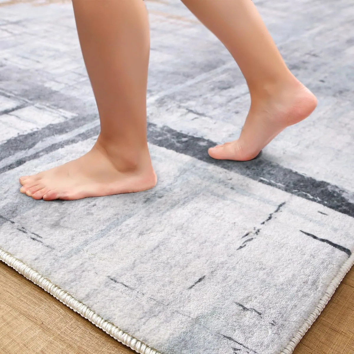 soft area rug modern 6