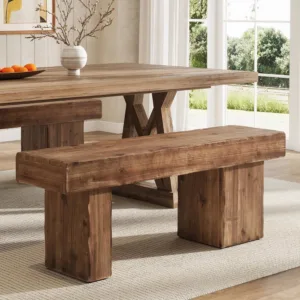 solid wood bench 3