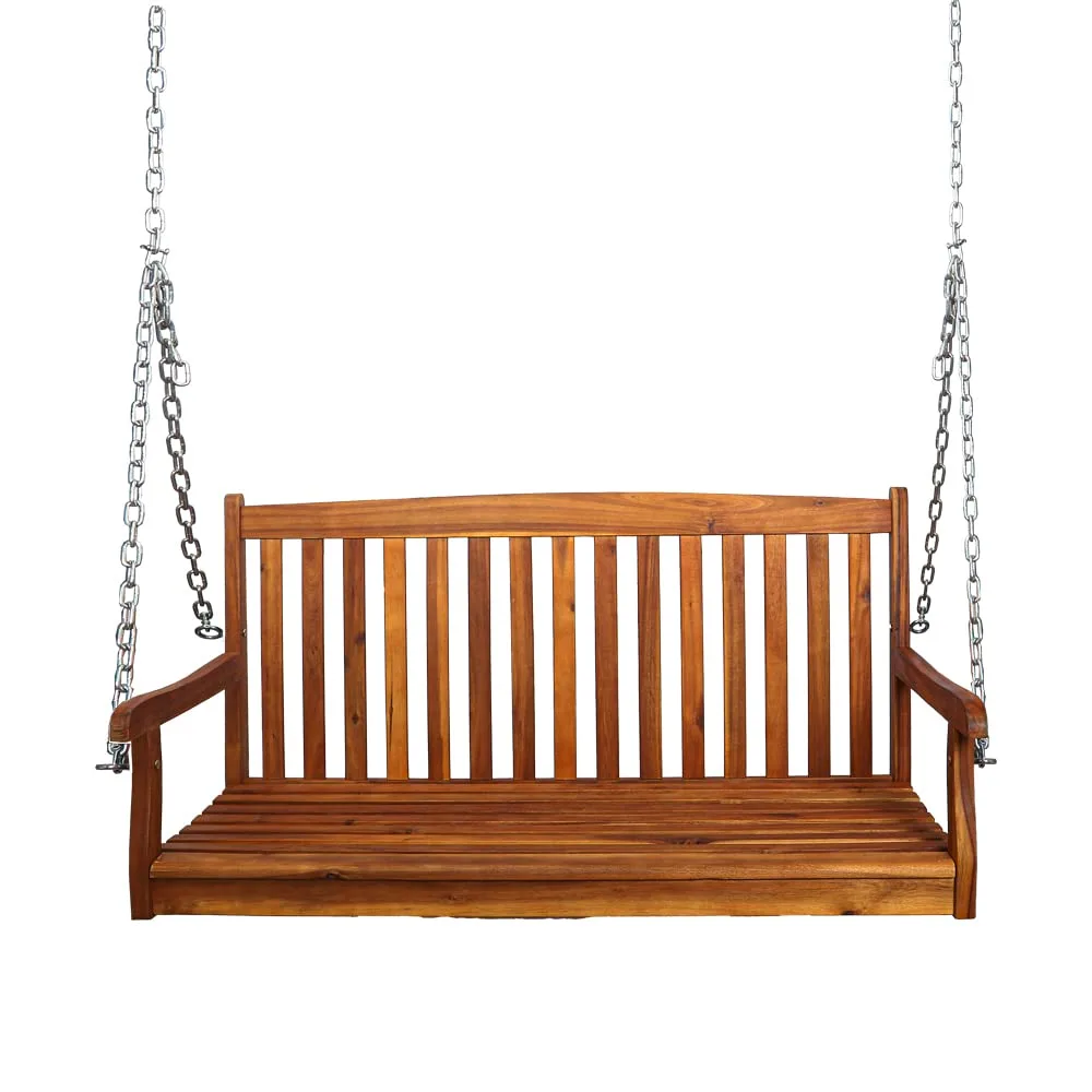 solid wood garden swing 4