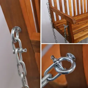 solid wood garden swing 7