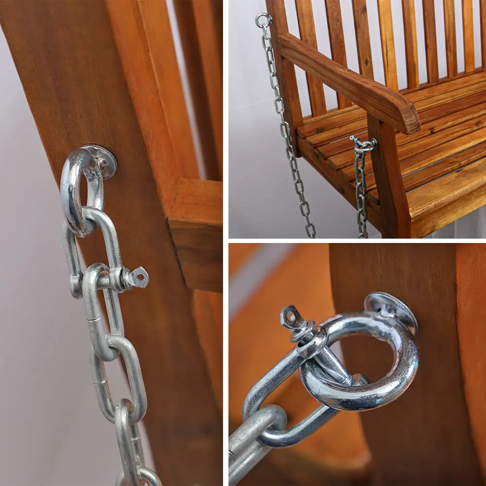 solid wood garden swing 7