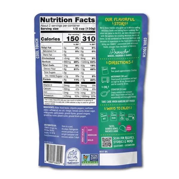 somos chipotle black beans 3