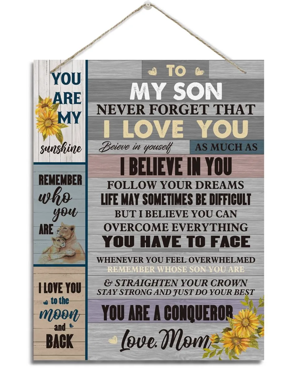 son gift wall decor 1