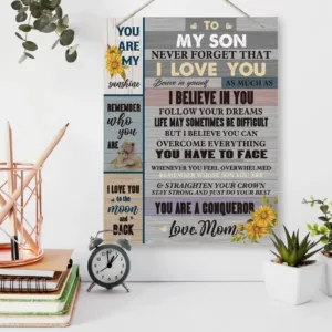 son gift wall decor 3