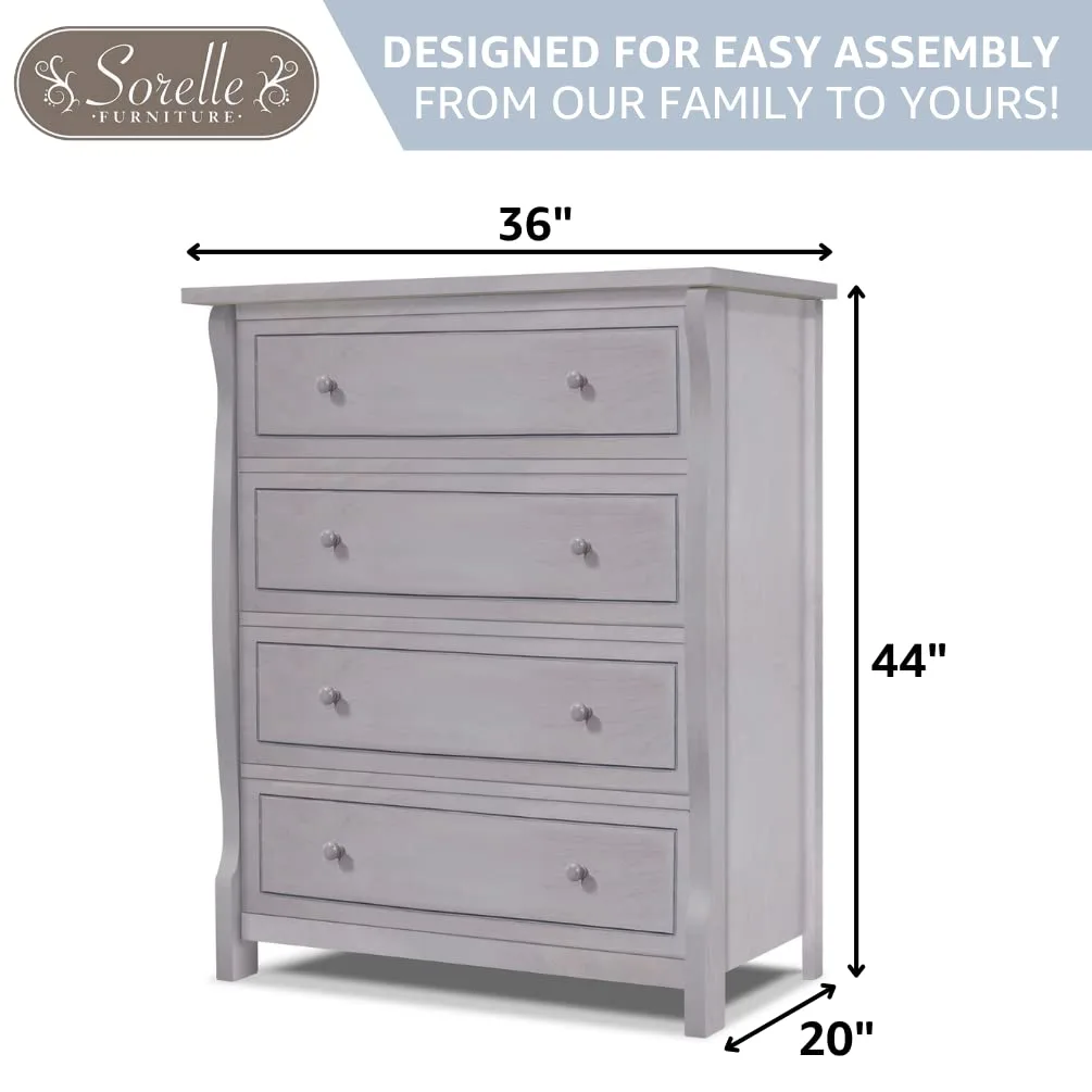 sorelle tuscany dresser white 3