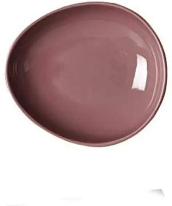 soup plate shallow blue 3