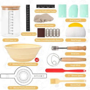 sourdough starter kit bread 2
