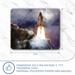 space rocket mouse mat 7
