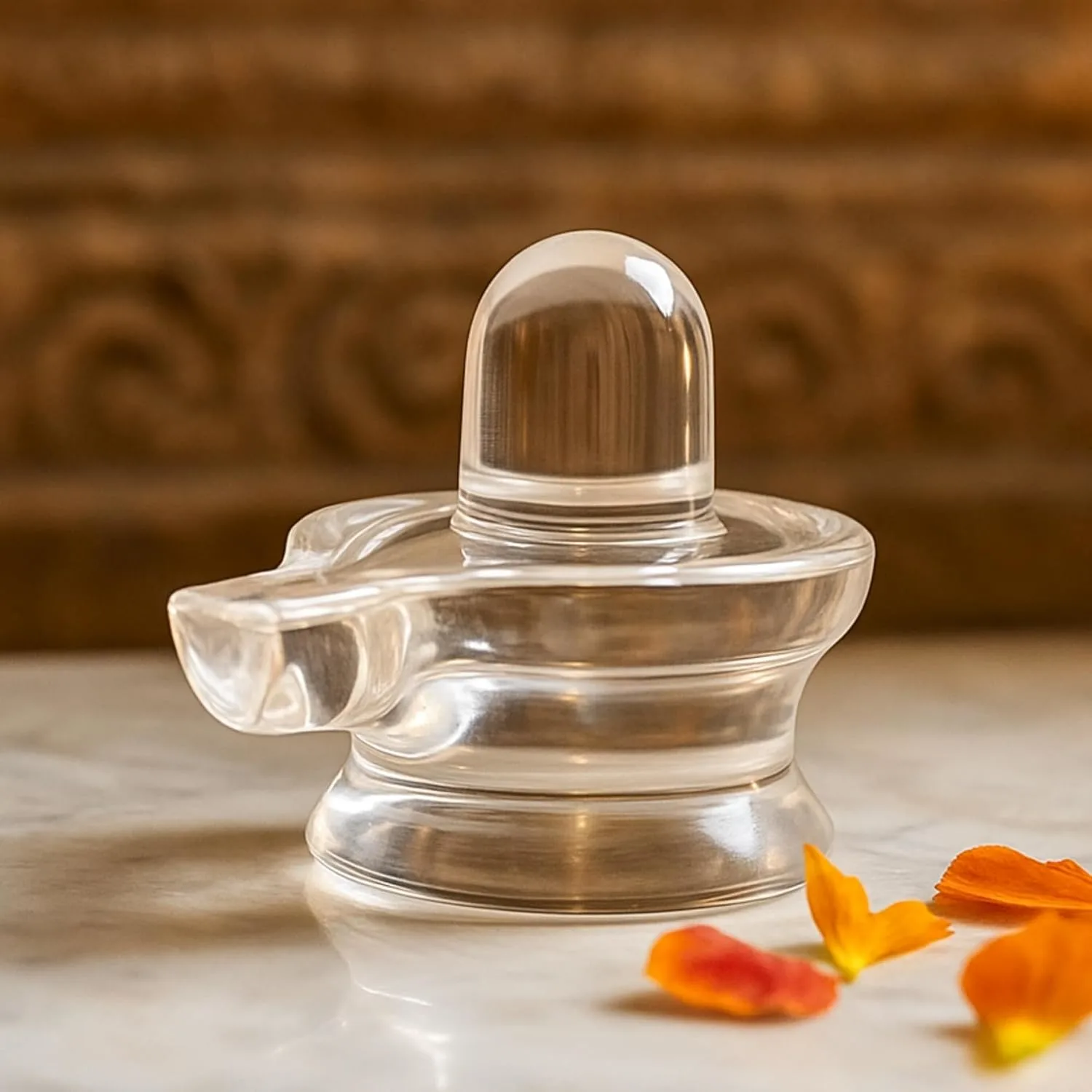 sphatik shivling quartz 1