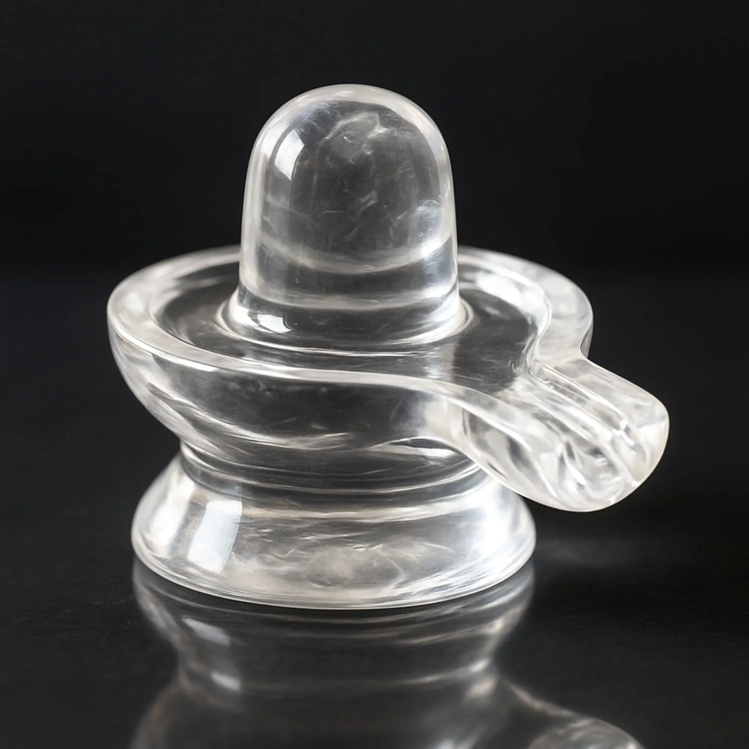 sphatik shivling quartz 4