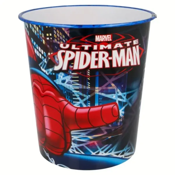 spiderman kids trash can 2