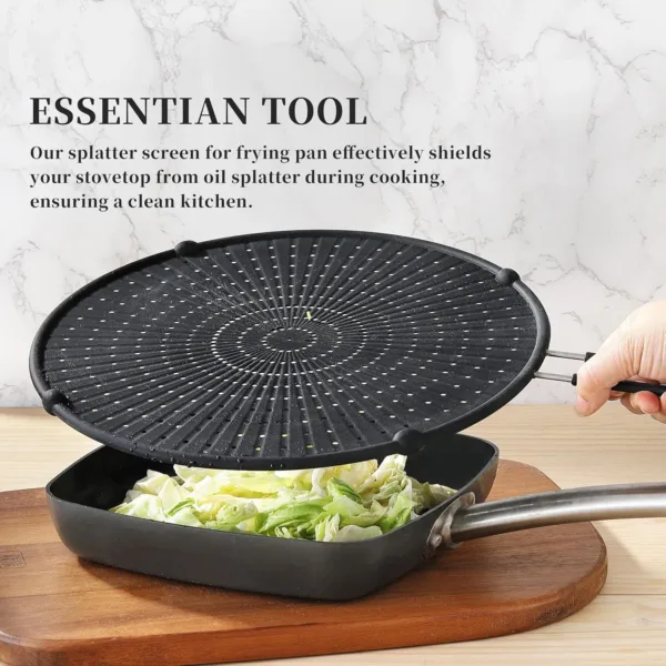 splatter guard frying 7