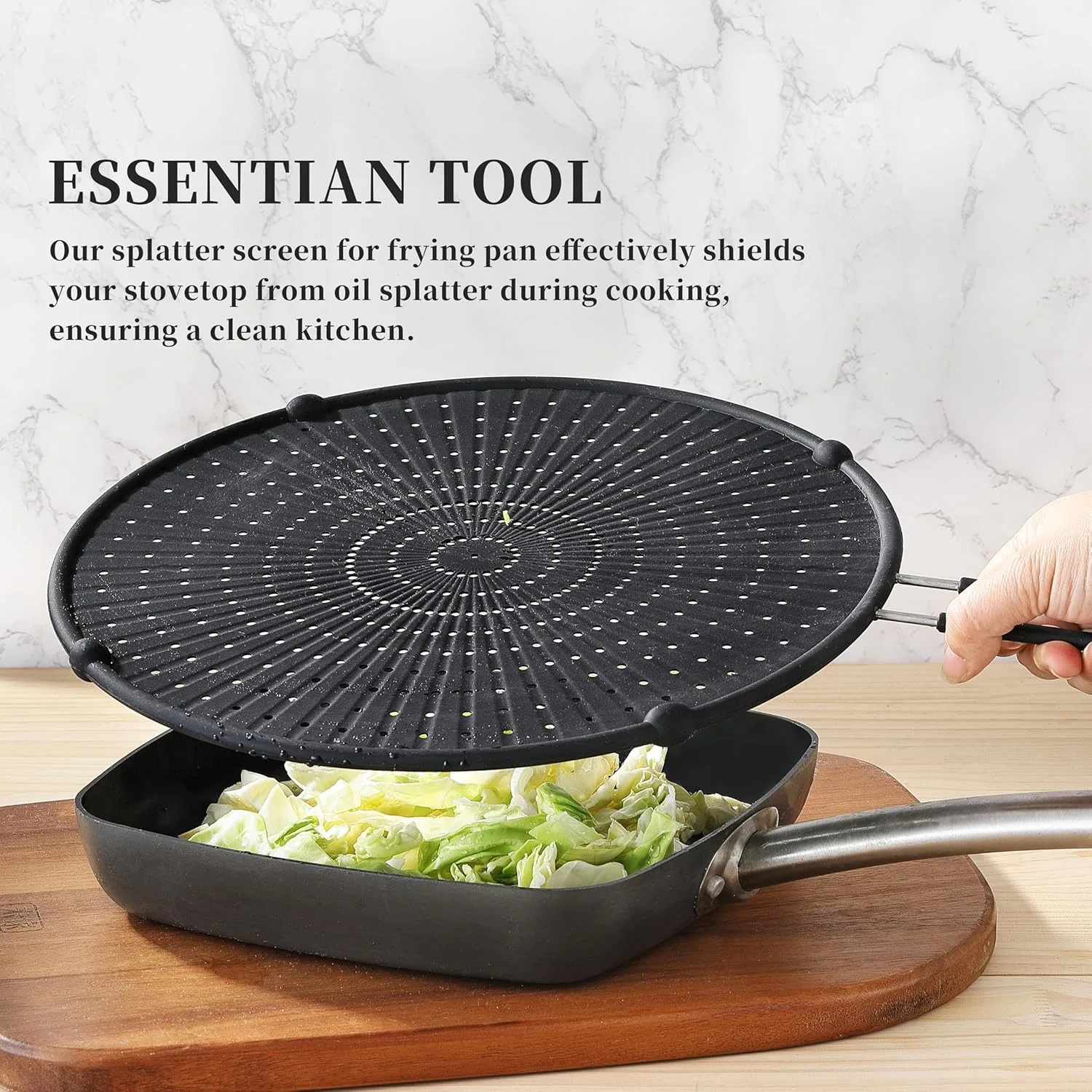 splatter guard frying 7