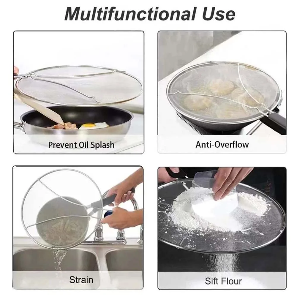 splatter screen frying pan 2