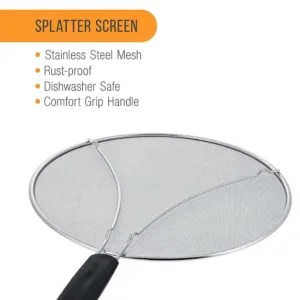 splatter screen frying pan 3