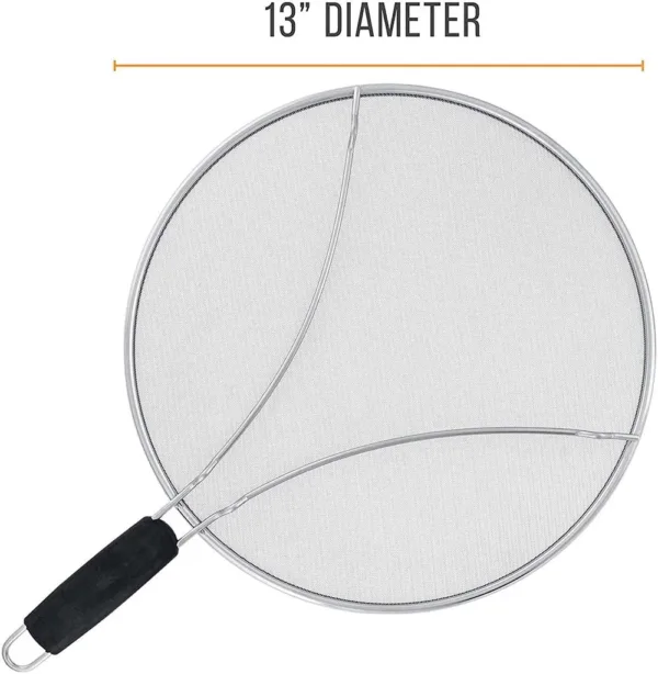 splatter screen frying pan 7