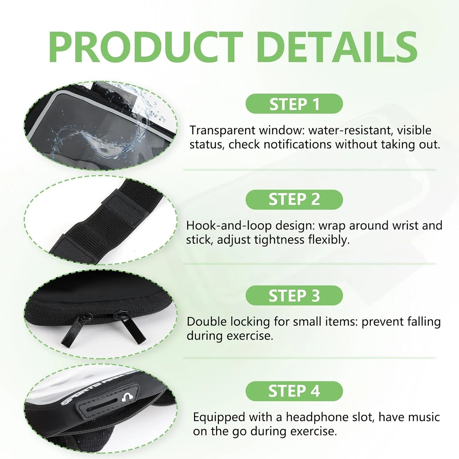 sports armband phone holder 3