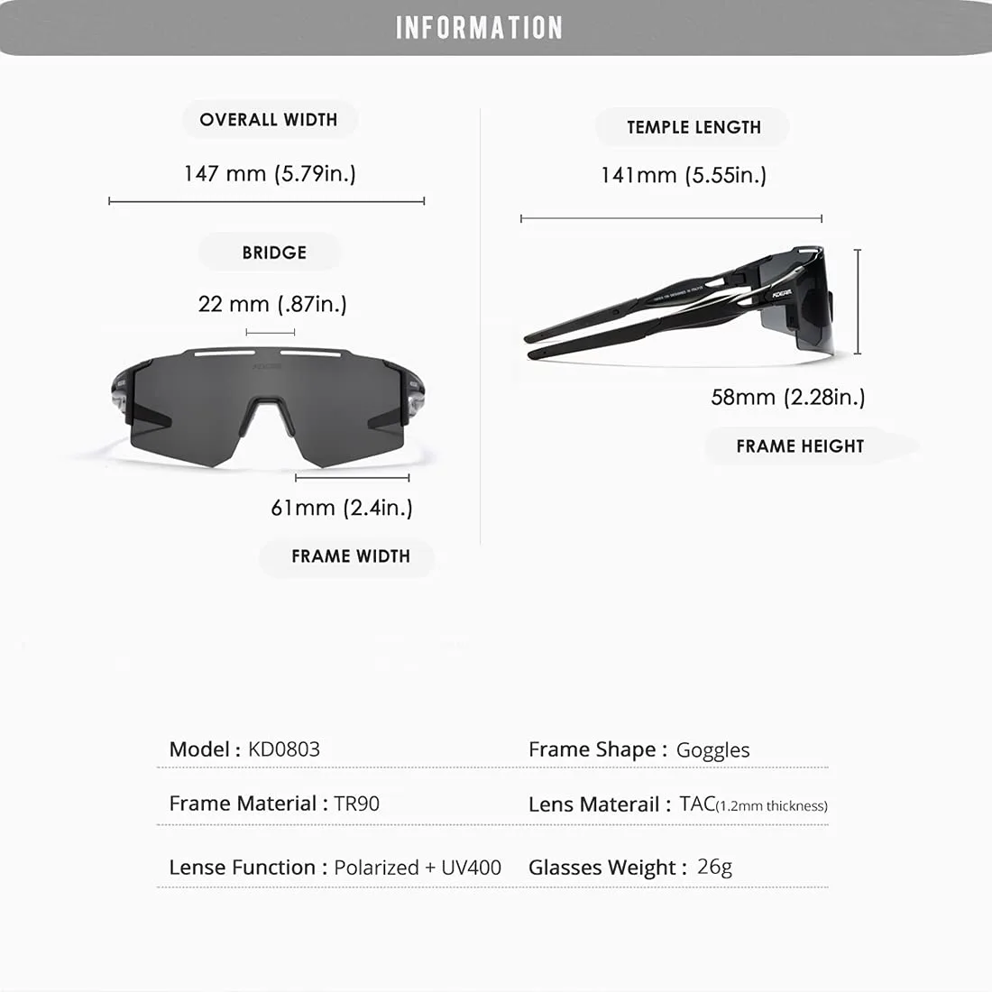 sports polarized sunglasses 5
