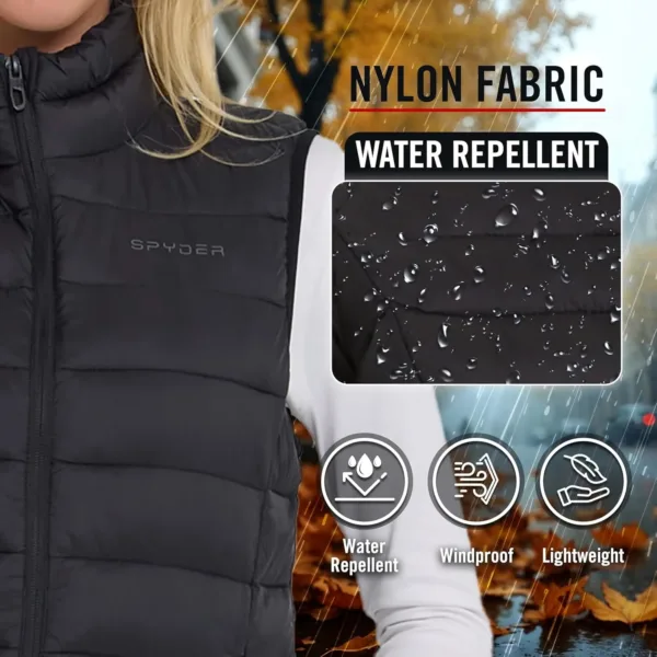 spyder puffer vest women 2