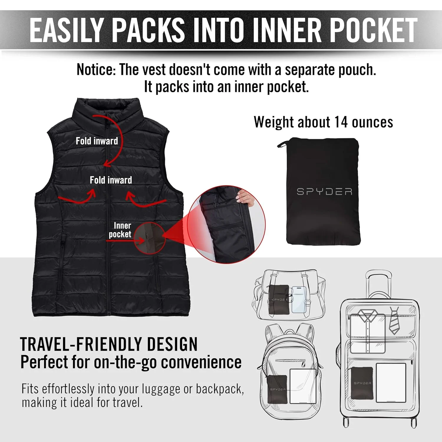 spyder puffer vest women 4