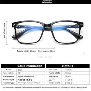 square frame eyeglasses 5