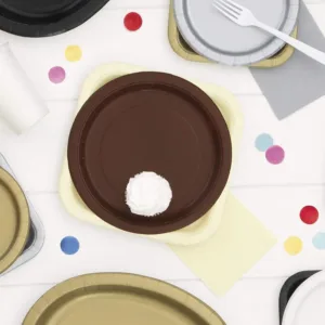 square paper plates ivory 2