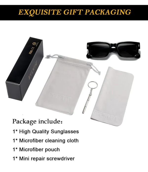 square sunglasses women men 7