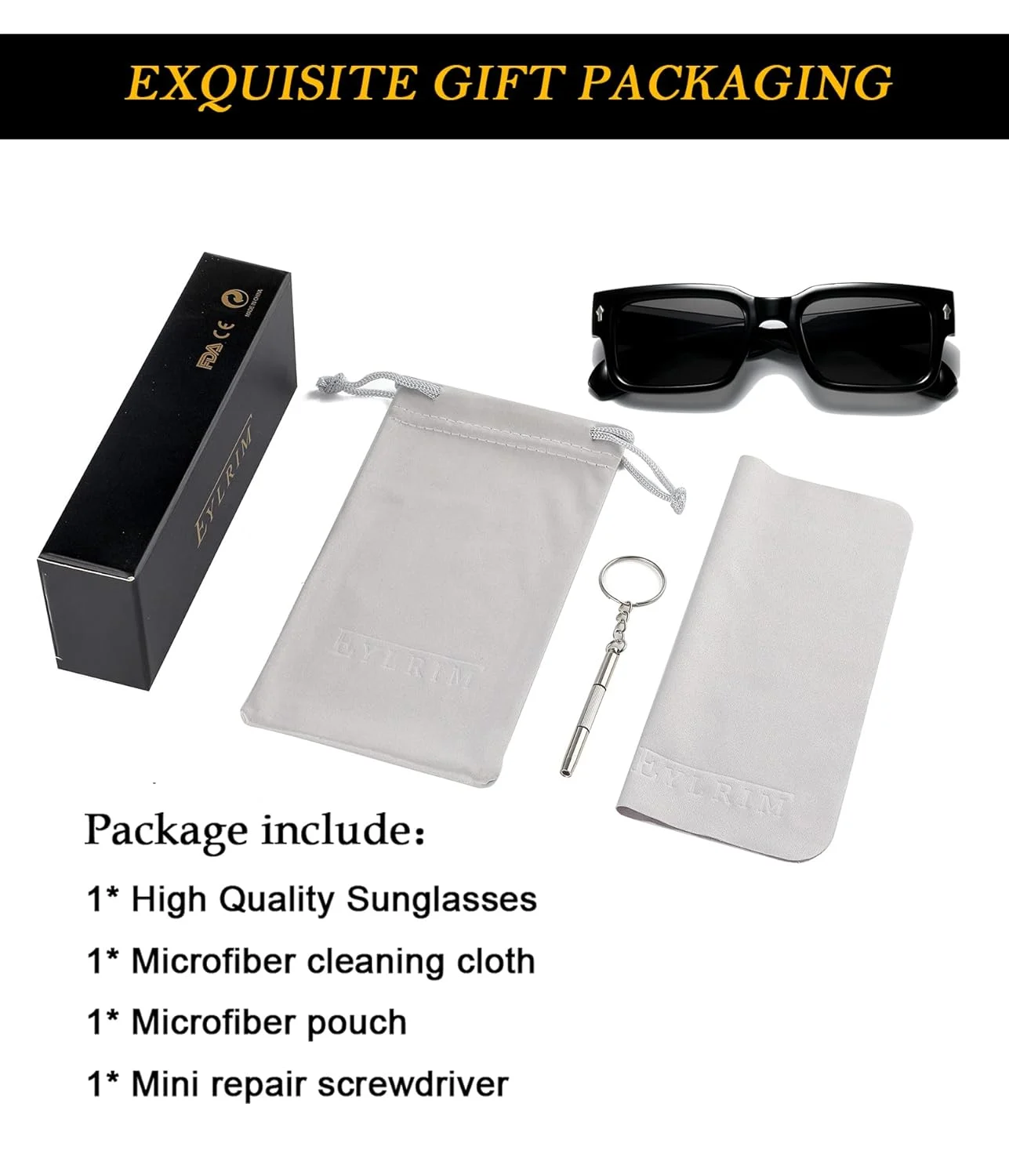 square sunglasses women men 7