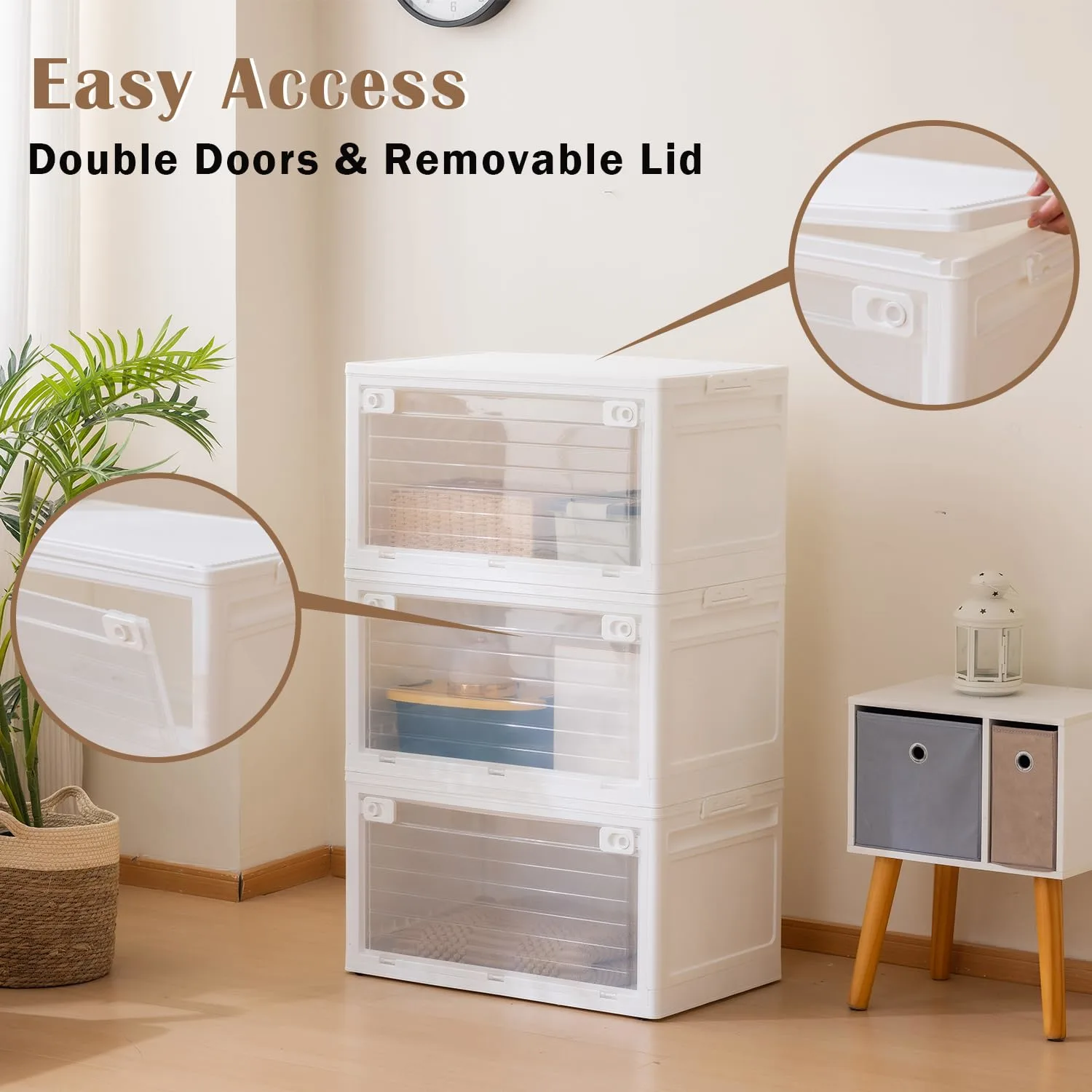 stackable storage bins 6