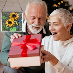 stained glass sunflower 5