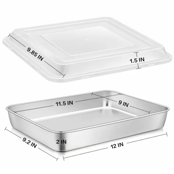 stainless steel baking pan 2