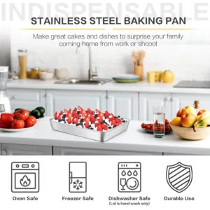 stainless steel baking pan 4