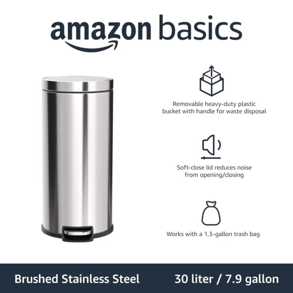 stainless steel kitchen bin 2