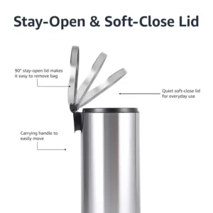 stainless steel kitchen bin 3