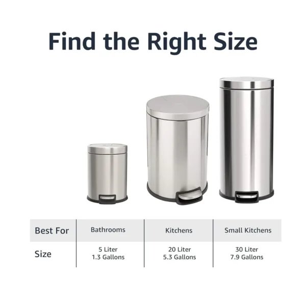 stainless steel kitchen bin 4