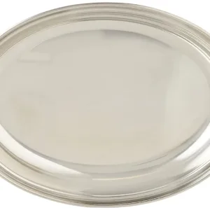 stainless steel serving plate 6