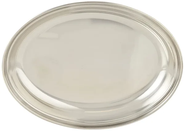 stainless steel serving plate 6