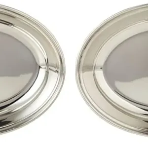 stainless steel serving plate 7