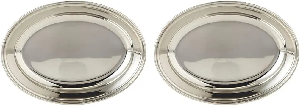 stainless steel serving plate 7