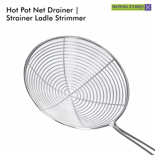 stainless steel skimmer spoon 5