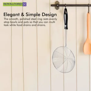 stainless steel skimmer spoon 7