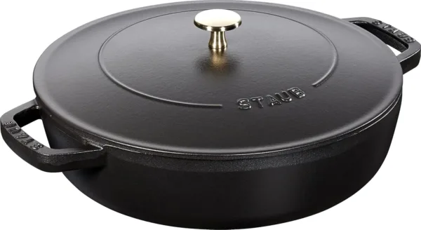 staub braiser cast iron 1