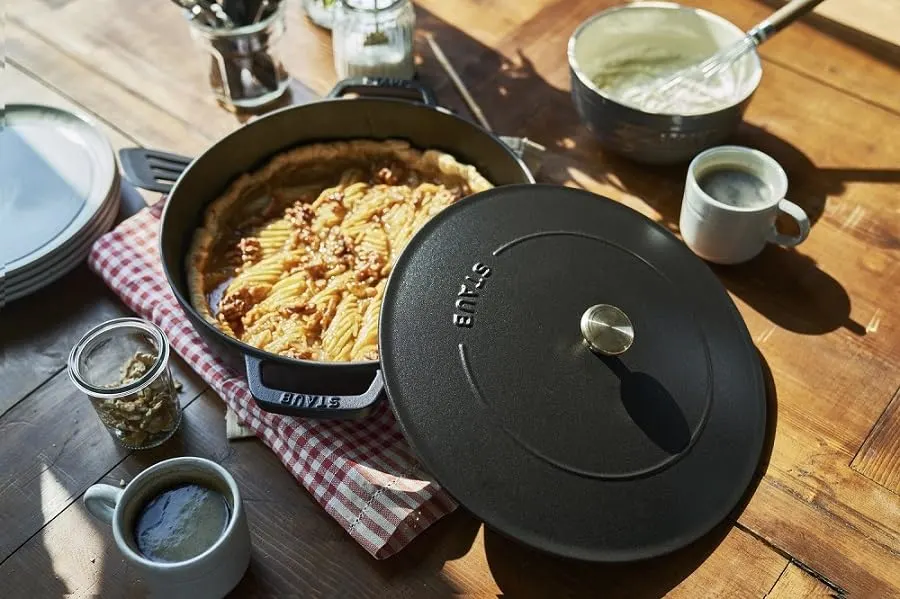 staub braiser cast iron 7