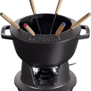 staub fondue set forks 3
