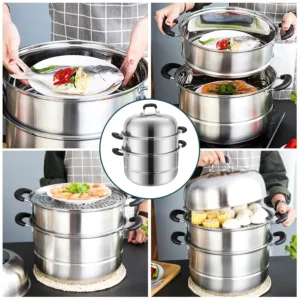 steamer pot set 5